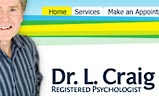 Dr. Craig L. Turner, Registered Psychologist | Interface Design
